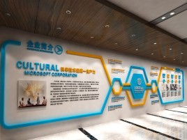 汉川文化墙有助于企业什么改善？带来什么实际意义？