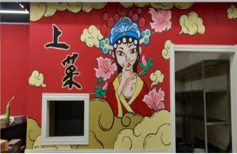 汉川墙体彩绘的发展和应用