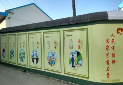 汉川文化墙施工攻略