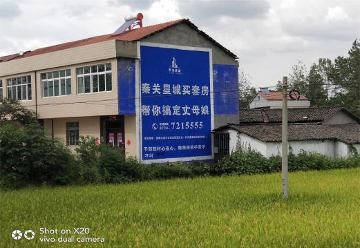 汉川决定墙体广告价格的因素有哪些?