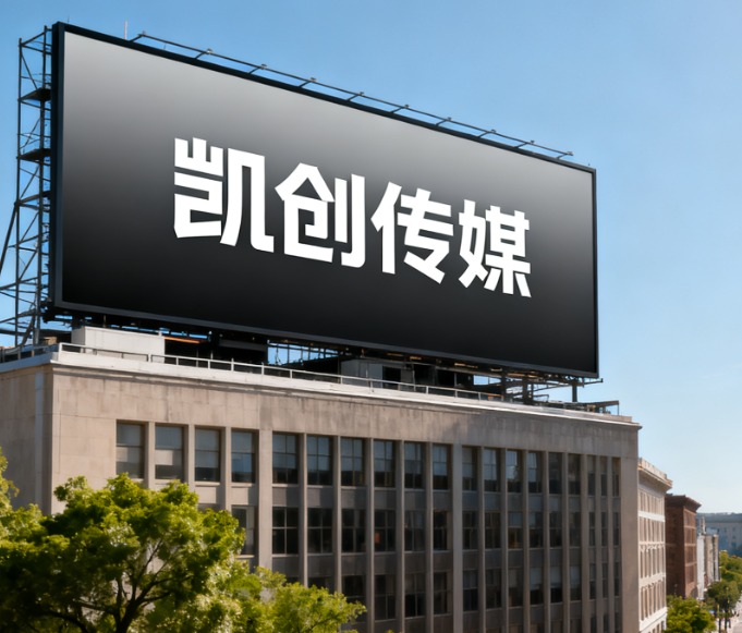 汉川户外广告牌的设计与制作