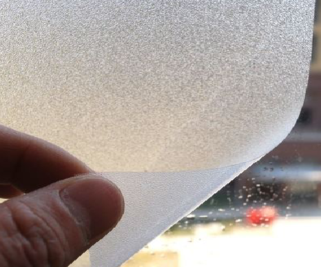 汉川玻璃门外面粘广告用什么材料好？